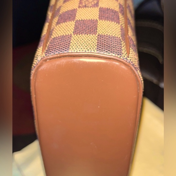 🎉Cyber Monday Price Drop💯Louis Vuitton Damier Ebene Ipanema GM Bag w/LV Dust Bag - Picture 13 of 17